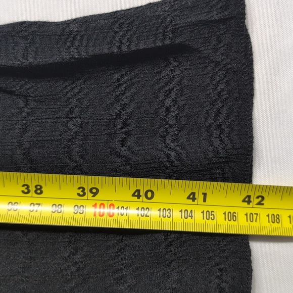 Cover Up Elegant Black Women's Skirt Open Side Size Small. NWOT - Picture 4 of 6